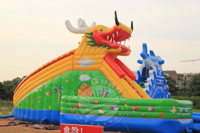 大城充气大滑梯